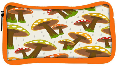 

Snoogg Eco Friendly Canvas Seamless Rainy Season Background Student Pen Pencil Case Coin Purse Pouch Cosmetic Makeup Bag (ORANGE) Pouch(Multicolor)