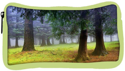 

Snoogg Eco Friendly Canvas Huge Tree Forest Designer Student Pen Pencil Case Coin Purse Pouch Cosmetic Makeup Bag (GREEN) Pouch(Multicolor)