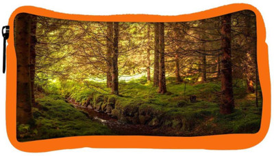 

Snoogg Eco Friendly Canvas Dried Yellow Forest Designer Student Pen Pencil Case Coin Purse Pouch Cosmetic Makeup Bag (ORANGE) Pouch(Multicolor)