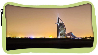 

Snoogg Eco Friendly Canvas Night View At Dubai Designer Student Pen Pencil Case Coin Purse Pouch Cosmetic Makeup Bag (GREEN) Pouch(Multicolor)