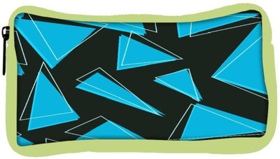 

Snoogg Eco Friendly Canvas Blue Pieces Of Triangle Designer Student Pen Pencil Case Coin Purse Pouch Cosmetic Makeup Bag (GREEN) Pouch(Multicolor)