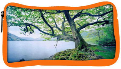 

Snoogg Eco Friendly Canvas Frozen Tree Designer Student Pen Pencil Case Coin Purse Pouch Cosmetic Makeup Bag (ORANGE) Pouch(Multicolor)