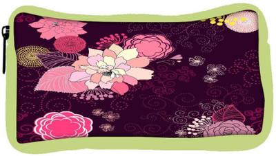 

Snoogg Eco Friendly Canvas Vector Flower Seamless Pattern Student Pen Pencil Case Coin Purse Pouch Cosmetic Makeup Bag (GREEN) Pouch(Multicolor)