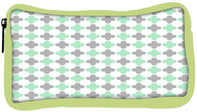 

Snoogg Eco Friendly Canvas Abstract Pattern White Design Designer Student Pen Pencil Case Coin Purse Pouch Cosmetic Makeup Bag (GREEN) Pouch(Multicolor)