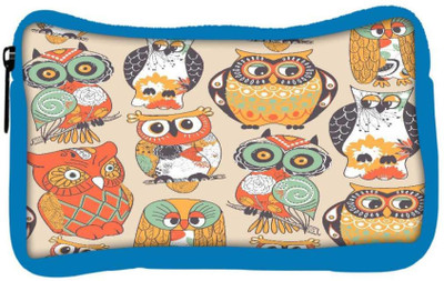 

Snoogg Eco Friendly Canvas Faces Of Owl Designer Student Pen Pencil Case Coin Purse Pouch Cosmetic Makeup Bag (BLUE) Pouch(Multicolor)