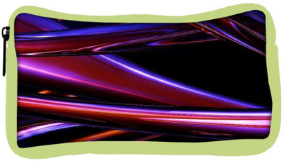 

Snoogg Eco Friendly Canvas Abstract Metal Glitter Metallic Flows Designer Student Pen Pencil Case Coin Purse Pouch Cosmetic Makeup Bag (GREEN) Pouch(Multicolor)