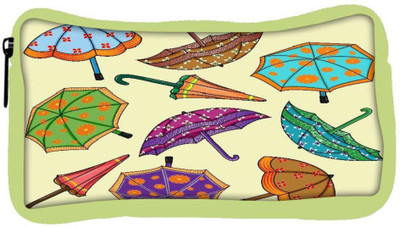 

Snoogg Eco Friendly Canvas Abstract Rainy Season Background With Umbrellas Student Pen Pencil Case Coin Purse Pouch Cosmetic Makeup Bag (GREEN) Pouch(Multicolor)