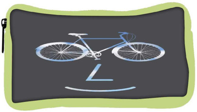

Snoogg Eco Friendly Canvas Public Bike Poster 2923 Student Pen Pencil Case Coin Purse Pouch Cosmetic Makeup Bag (GREEN) Pouch(Multicolor)