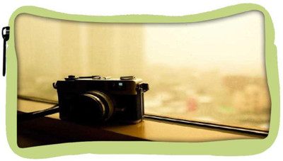 

Snoogg Eco Friendly Canvas Vintage Style Photography Student Pen Pencil Case Coin Purse Pouch Cosmetic Makeup Bag (GREEN) Pouch(Multicolor)