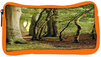 

Snoogg Eco Friendly Canvas Beach Forest Trees Green Nature Designer Student Pen Pencil Case Coin Purse Pouch Cosmetic Makeup Bag (ORANGE) Pouch(Multicolor)