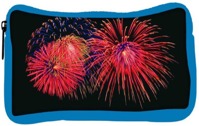 

Snoogg Eco Friendly Canvas Rocket Firecrackers Designer Student Pen Pencil Case Coin Purse Pouch Cosmetic Makeup Bag (BLUE) Pouch(Multicolor)