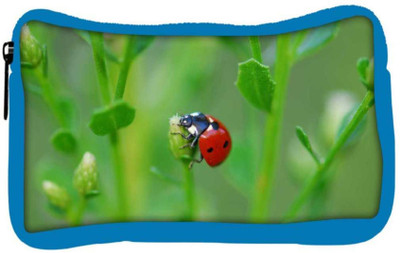 

Snoogg Eco Friendly Canvas Red Beatel Designer Student Pen Pencil Case Coin Purse Pouch Cosmetic Makeup Bag (BLUE) Pouch(Multicolor)