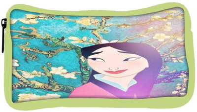 

Snoogg Eco Friendly Canvas Geisha Stories Student Pen Pencil Case Coin Purse Pouch Cosmetic Makeup Bag (GREEN) Pouch(Multicolor)