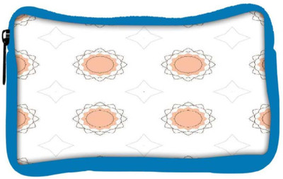 

Snoogg Eco Friendly Canvas Abstract Cream White Pattern Designer Student Pen Pencil Case Coin Purse Pouch Cosmetic Makeup Bag (BLUE) Pouch(Multicolor)