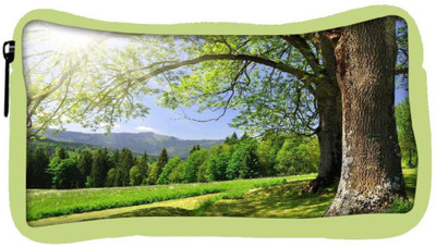 

Snoogg Eco Friendly Canvas Abstract Nature Designer Student Pen Pencil Case Coin Purse Pouch Cosmetic Makeup Bag (GREEN) Pouch(Multicolor)
