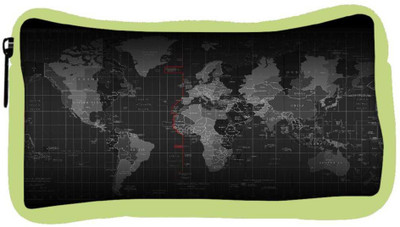 

Snoogg Eco Friendly Canvas Black Earth Designer Student Pen Pencil Case Coin Purse Pouch Cosmetic Makeup Bag (GREEN) Pouch(Multicolor)