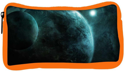 

Snoogg Eco Friendly Canvas Moon View Designer Student Pen Pencil Case Coin Purse Pouch Cosmetic Makeup Bag (ORANGE) Pouch(Multicolor)