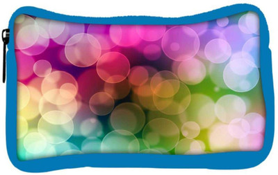 

Snoogg Eco Friendly Canvas Lite Color Bubbles Designer Student Pen Pencil Case Coin Purse Pouch Cosmetic Makeup Bag (BLUE) Pouch(Multicolor)