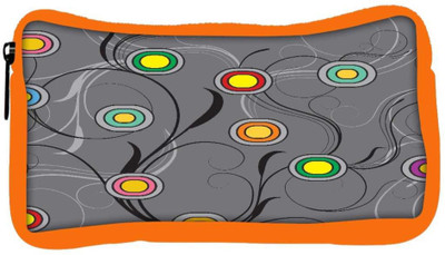 

Snoogg Eco Friendly Canvas Colorful Spots Grey Patern Designer Student Pen Pencil Case Coin Purse Pouch Cosmetic Makeup Bag (ORANGE) Pouch(Multicolor)