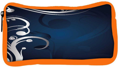 

Snoogg Eco Friendly Canvas Abstract Background Student Pen Pencil Case Coin Purse Pouch Cosmetic Makeup Bag (ORANGE) Pouch(Multicolor)