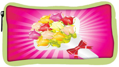 

Snoogg Eco Friendly Canvas Beautifull Flower Bouque Series Design Student Pen Pencil Case Coin Purse Pouch Cosmetic Makeup Bag (GREEN) Pouch(Multicolor)