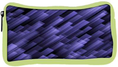 

Snoogg Eco Friendly Canvas Abstract Violet Background Student Pen Pencil Case Coin Purse Pouch Cosmetic Makeup Bag (GREEN) Pouch(Multicolor)