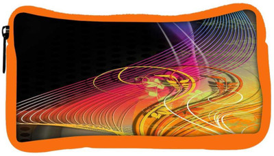 

Snoogg Eco Friendly Canvas Art Floral Drawing Student Pen Pencil Case Coin Purse Pouch Cosmetic Makeup Bag (ORANGE) Pouch(Multicolor)