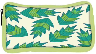 

Snoogg Eco Friendly Canvas A Seamless Leaf Pattern Student Pen Pencil Case Coin Purse Pouch Cosmetic Makeup Bag (GREEN) Pouch(Multicolor)