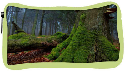 

Snoogg Eco Friendly Canvas Green Tree Designer Student Pen Pencil Case Coin Purse Pouch Cosmetic Makeup Bag (GREEN) Pouch(Multicolor)