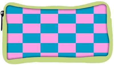 

Snoogg Eco Friendly Canvas Checkered Pattern 2447 Student Pen Pencil Case Coin Purse Pouch Cosmetic Makeup Bag (GREEN) Pouch(Multicolor)