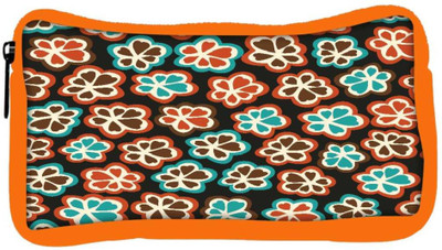 

Snoogg Eco Friendly Canvas Seamless Floral Pattern Flowers Texture Daisy Student Pen Pencil Case Coin Purse Pouch Cosmetic Makeup Bag (ORANGE) Pouch(Multicolor)