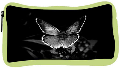 

Snoogg Eco Friendly Canvas Black And White Nature Designer Student Pen Pencil Case Coin Purse Pouch Cosmetic Makeup Bag (GREEN) Pouch(Multicolor)
