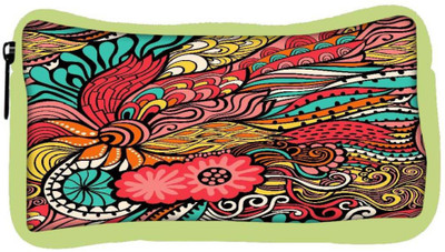 

Snoogg Eco Friendly Canvas Vector Seamless Texture With Abstract Flowers Endless Background Ethnic Sea Student Pen Pencil Case Coin Purse Pouch Cosmetic Makeup Bag (GREEN) Pouch(Multicolor)