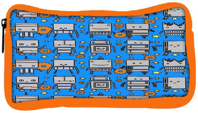 

Snoogg Eco Friendly Canvas System Digit Pattern Student Pen Pencil Case Coin Purse Pouch Cosmetic Makeup Bag (ORANGE) Pouch(Multicolor)