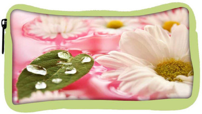 

Snoogg Eco Friendly Canvas Beautiful Flower In Nature Background Student Pen Pencil Case Coin Purse Pouch Cosmetic Makeup Bag (GREEN) Pouch(Multicolor)