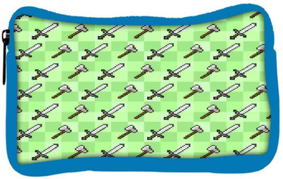 

Snoogg Eco Friendly Canvas Axe And Sword Designer Student Pen Pencil Case Coin Purse Pouch Cosmetic Makeup Bag (BLUE) Pouch(Multicolor)