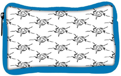 

Snoogg Eco Friendly Canvas Following Pattern Designer Student Pen Pencil Case Coin Purse Pouch Cosmetic Makeup Bag (BLUE) Pouch(Multicolor)