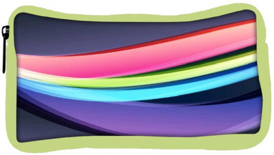 

Snoogg Eco Friendly Canvas Abstract Bright Colors Creative Designer Student Pen Pencil Case Coin Purse Pouch Cosmetic Makeup Bag (GREEN) Pouch(Multicolor)
