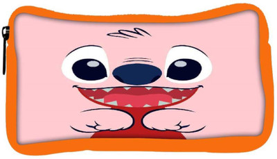 

Snoogg Eco Friendly Canvas Pink Insert Face Student Pen Pencil Case Coin Purse Pouch Cosmetic Makeup Bag (ORANGE) Pouch(Multicolor)