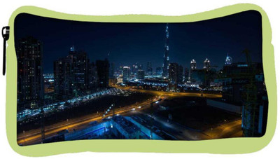 

Snoogg Eco Friendly Canvas Night View Of Burj Khalifa Designer Student Pen Pencil Case Coin Purse Pouch Cosmetic Makeup Bag (GREEN) Pouch(Multicolor)
