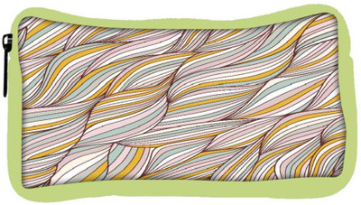 

Snoogg Eco Friendly Canvas Lite Color Leaves Designer Student Pen Pencil Case Coin Purse Pouch Cosmetic Makeup Bag (GREEN) Pouch(Multicolor)