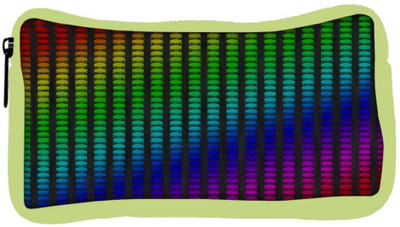 

Snoogg Eco Friendly Canvas Polka Colourful 2416 Student Pen Pencil Case Coin Purse Pouch Cosmetic Makeup Bag (GREEN) Pouch(Multicolor)