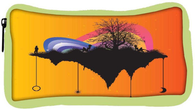 

Snoogg Eco Friendly Canvas Tree With Rainbow Student Pen Pencil Case Coin Purse Pouch Cosmetic Makeup Bag (GREEN) Pouch(Multicolor)