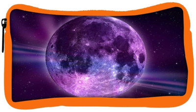 

Snoogg Eco Friendly Canvas Fantasy Moon Student Pen Pencil Case Coin Purse Pouch Cosmetic Makeup Bag (ORANGE) Pouch(Multicolor)