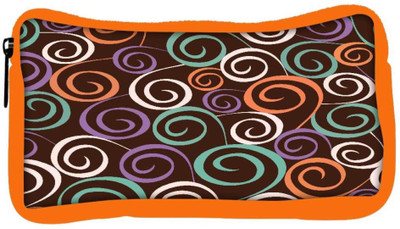 

Snoogg Eco Friendly Canvas Floral Seamless Pattern Student Pen Pencil Case Coin Purse Pouch Cosmetic Makeup Bag (ORANGE) Pouch(Multicolor)