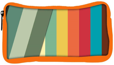 

Snoogg Eco Friendly Canvas Slant Multi Color Designer Student Pen Pencil Case Coin Purse Pouch Cosmetic Makeup Bag (ORANGE) Pouch(Multicolor)