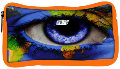 

Snoogg Eco Friendly Canvas World Map Around An Eye 2847 Student Pen Pencil Case Coin Purse Pouch Cosmetic Makeup Bag (ORANGE) Pouch(Multicolor)