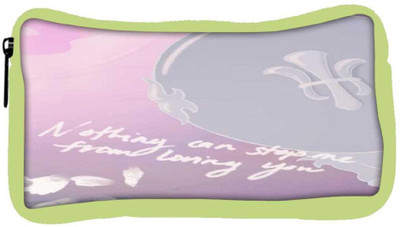 

Snoogg Eco Friendly Canvas No Stopping Love Student Pen Pencil Case Coin Purse Pouch Cosmetic Makeup Bag (GREEN) Pouch(Multicolor)