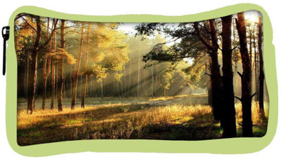 

Snoogg Eco Friendly Canvas Dense Anstract Forest Designer Student Pen Pencil Case Coin Purse Pouch Cosmetic Makeup Bag (GREEN) Pouch(Multicolor)