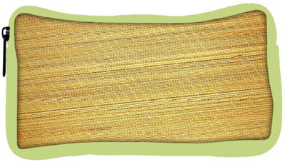 

Snoogg Eco Friendly Canvas Bamboo Mat Background Student Pen Pencil Case Coin Purse Pouch Cosmetic Makeup Bag (GREEN) Pouch(Multicolor)